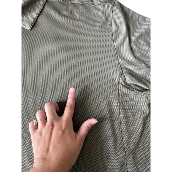 Nike Golf Tour Performance Dri-FIT Polo Shirt Men’s XXL Brown Stretch Athletic - Picture 8 of 11